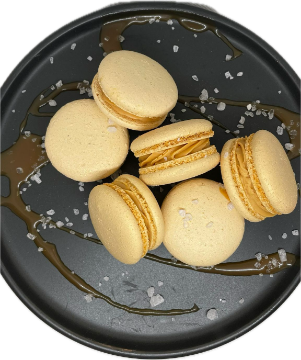 Zobrazit podrobnosti pro MAKRONKA - slaný karamel Obrázek MAKRONKA - slaný karamel